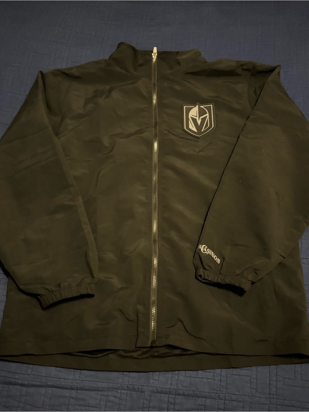 Las Vegas Golden Knights Station Casinos Circe Team NHL Full Zip Jacket Mens XL